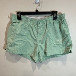 AFTCO Fishing Women's Light Green Casual Shorts Sz 8